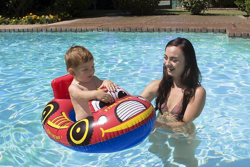 Poolmaster Fire Engine Baby Pool Float
