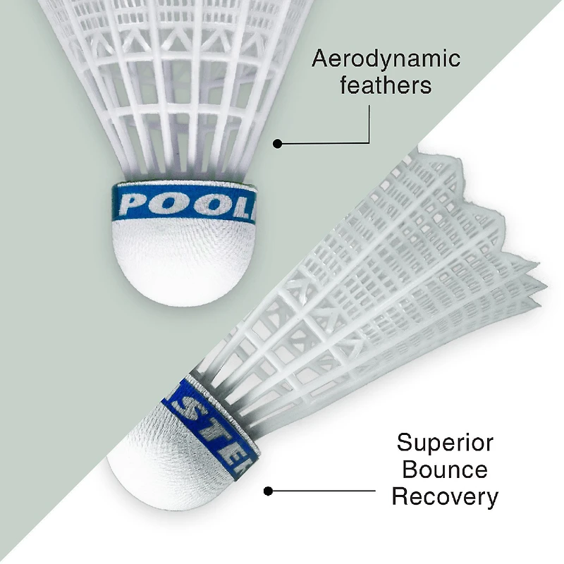 Poolmaster Deluxe Swimming Pool and Backyard Badminton Set