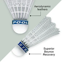 Poolmaster Deluxe Swimming Pool and Backyard Badminton Set