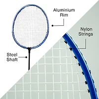 Poolmaster Deluxe Swimming Pool and Backyard Badminton Set