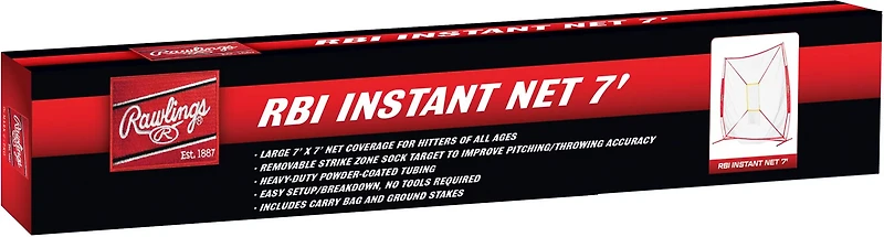 Rawlings RBI 7 ft x 7 ft Instant Net