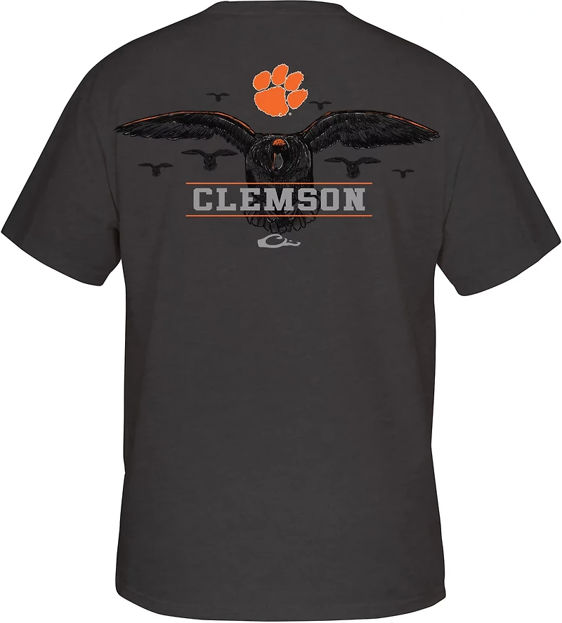 Drake Men's Clemson Flying Duck T-shirt