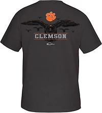 Drake Men's Clemson Flying Duck T-shirt