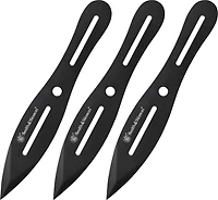 Smith & Wesson Black Throwing Knives 3 Pack with Sheath