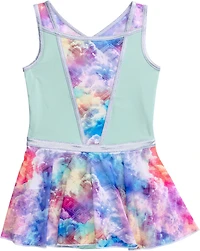 Rainbeau Moves Girls' Printed Skirt Leotard