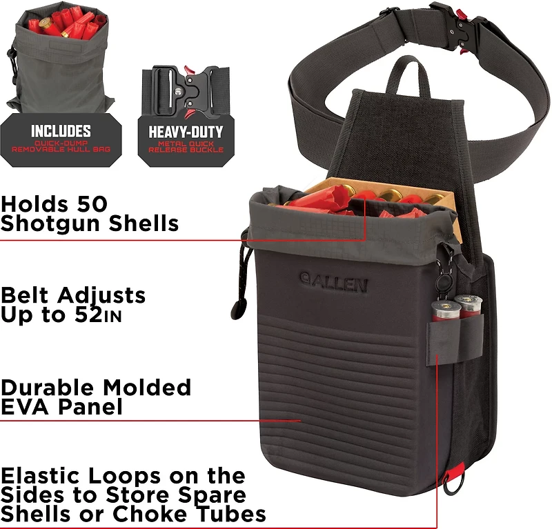 Allen Company Competitor Double Compartment Shell Bag