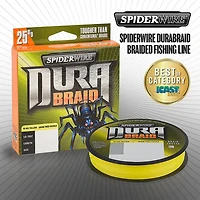 Spiderwire DuraBraid 150 yd Fishing Line Moss Green