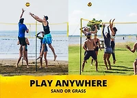 CROSSNET 4-Way Volleyball Game