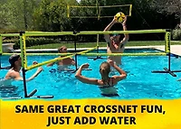 Crossnet H20 4-Way Volleyball Pool Game Set