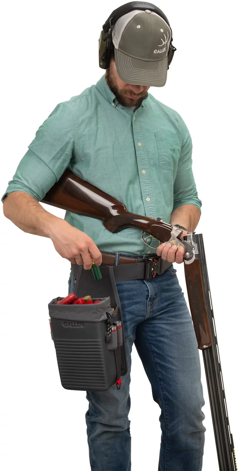 Allen Company Competitor Double Compartment Shell Bag