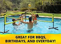 Crossnet H20 4-Way Volleyball Pool Game Set