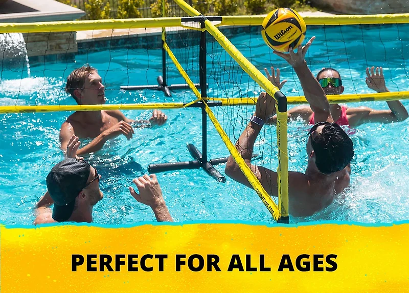 Crossnet H20 4-Way Volleyball Pool Game Set