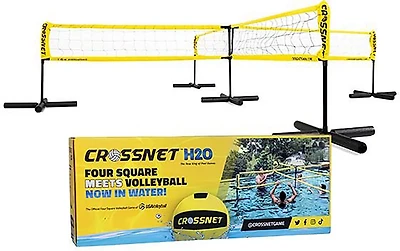 Crossnet H20 4-Way Volleyball Pool Game Set