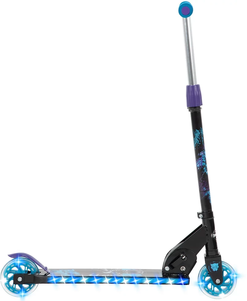 Huffy Marvel Black Panther Electro-Light Inline Scooter