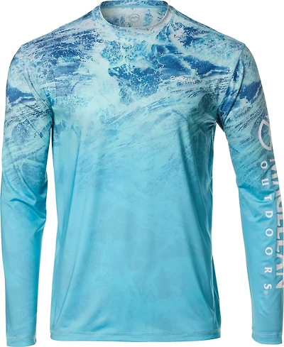 Magellan Outdoors Men's Realtree Aspect Ombre Reversible Long Sleeve T-shirt