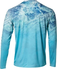Magellan Outdoors Men's Realtree Aspect Ombre Reversible Long Sleeve T-shirt