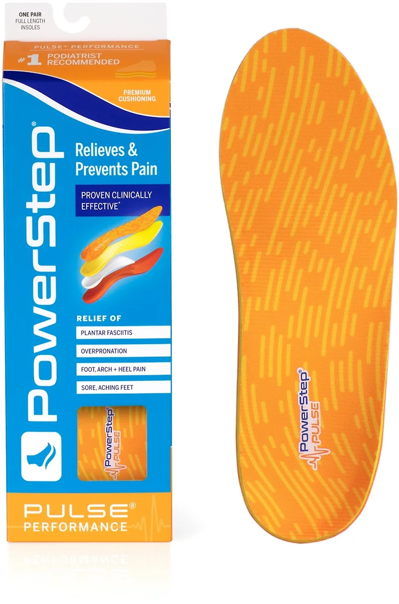 PowerStep PULSE Performance Adults’ Running Insoles