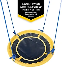 Sportspower Hanging 32 in Saucer Swing