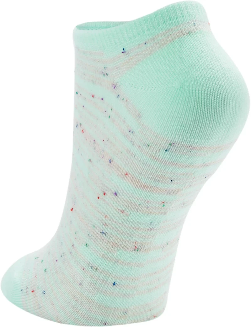 BCG Women's Stripes No-Show Socks 6-Pack