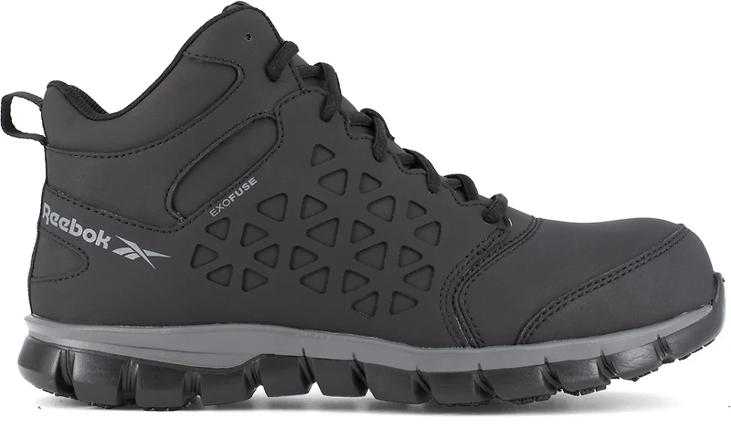 Reebok Men's Sublite Cushion Work Athletic Mid-Cut Composite Toe Shoes