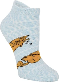 BCG Women’s Sleepy Cozy Cats No Show Socks 6 Pack