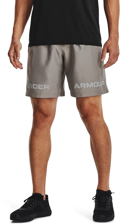 Under Armour Men's Woven Graphic Wordmark Shorts 8 in