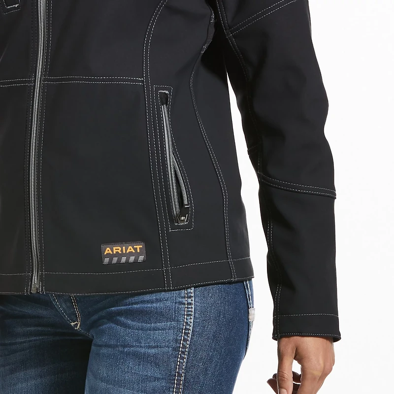 Ariat Women's Rebar Stretch Canvas Softshell Jacket