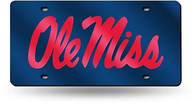 Rico University of Mississippi Laser-Cut Auto Tag