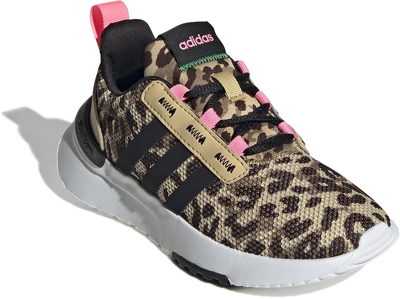 adidas Kids' Grade School Racer TR21 Leopard II Running Shoes