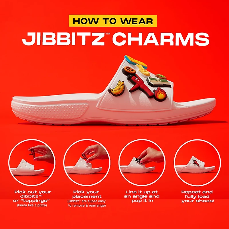 Crocs Jibbitz Peace, Love and Outdoors Charms 5-Pack