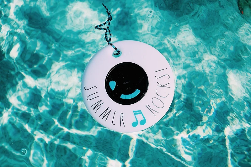 CocoNut Float Rae Dunn Collection Summer Rocks Floating Bluetooth Speaker