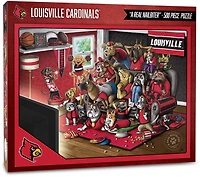YouTheFan University of Louisville Purebred Fans 500 Piece Puzzle