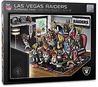 YouTheFan Las Vegas Raiders Purebred Fans 500 Piece Puzzle