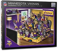 YouTheFan Minnesota Vikings Purebred Fans 500 Piece Puzzle