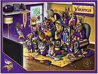 YouTheFan Minnesota Vikings Purebred Fans 500 Piece Puzzle