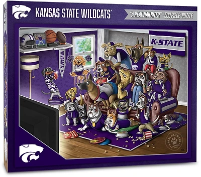 YouTheFan Kansas State University Purebred Fans 500 Piece Puzzle
