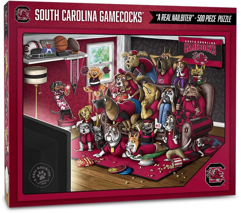 YouTheFan University of South Carolina Purebred Fans 500 Piece Puzzle