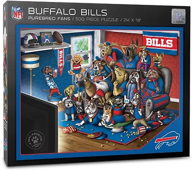 YouTheFan Buffalo Bills Purebred Fans 500 Piece Puzzle