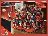 YouTheFan Cleveland Browns Purebred Fans 500 Piece Puzzle