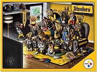 YouTheFan Pittsburgh Steelers Purebred Fans 500 Piece Puzzle