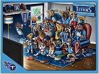 YouTheFan Tennessee Titans Purebred Fans 500 Piece Puzzle