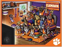 YouTheFan Clemson University Purebred Fans 500 Piece Puzzle