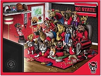 YouTheFan North Carolina State University Purebred Fans 500 Piece Puzzle
