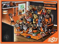 YouTheFan Oklahoma State University Purebred Fans 500 Piece Puzzle