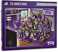 YouTheFan Texas Christian University Purebred Fans 500 Piece Puzzle