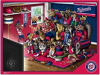 YouTheFan Washington Nationals Purebred Fans 500 Piece Puzzle