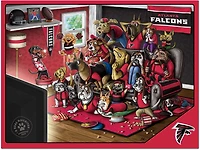 YouTheFan Atlanta Falcons Purebred Fans 500 Piece Puzzle