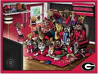 YouTheFan University of Georgia Purebred Fans 500 Piece Puzzle