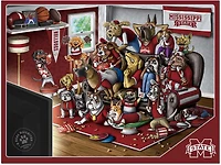 YouTheFan Mississippi State University Purebred Fans 500 Piece Puzzle