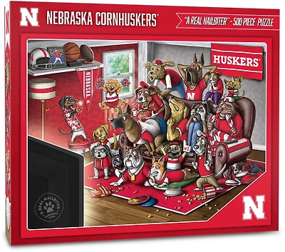 YouTheFan University of Nebraska Purebred Fans 500 Piece Puzzle